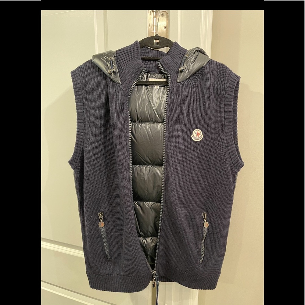 Brand New Mens Moncler shirt vest